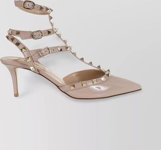 Valentino Garavani rockstud ankle strap pump 65