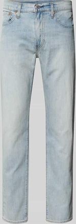 Levi's Tapered Fit Jeans aus Baumwoll-Leinen-Mix Modell 502 TAPER LIGHTWEIGHT in Hellblau, Gr&ouml;&szlig;e 30/30