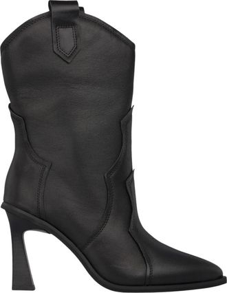 Alma En Pena Geborduurde haklaars - Dames - Cowboylaarzen - Zwart - 38 EU - Schoenen