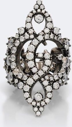 Gucci GG Marmont embellished ring