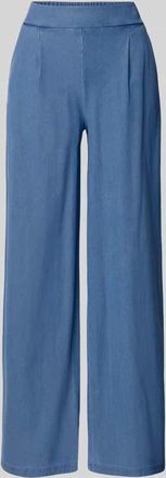 Ichi Wide Fit Jeans mit elastischem Bund Modell KATE in Jeansblau, Gr&ouml;&szlig;e XXL
