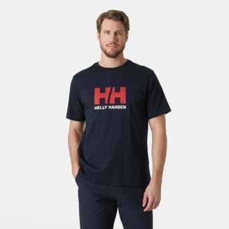 Helly Hansen T-Shirt HELLY HANSEN HH LOGO T-SHIRT 3.0, Herren, Gr. XXL, navy, Obermaterial: 100% Baumwolle, Shirts T-Shirt, komfortabler Schnitt, f&uuml;r Outdoor und S