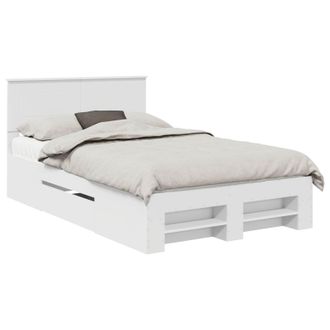 vidaXL Estructura De Cama 137 X 203 Cm Madera De Ingenier&iacute;a Vidaxl