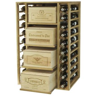 Astigarraga Godello 68 Botellas 4 Cajas De Pino Te&ntilde;ido En Roble