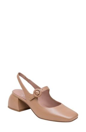 Linea Paolo Manu Slingback Mary Jane Pump in Desert at Nordstrom, Size 8.5