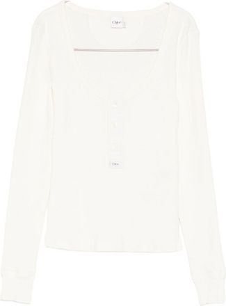 Chlo&eacute; Chlo&atilde;&copy; Cotton Sweater