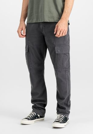 Alpha Industries Cargohose ALPHA INDUSTRIES Agent Pant, Herren, Gr. 28, Normalgr&ouml;ssen, grau (vintage grau), Obermaterial: 100% Baumwolle; Futter: 100% Baumwolle, Hosen