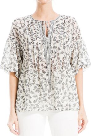 Max Studio V Neck Blouse