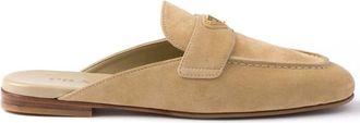 Prada Suede Mules