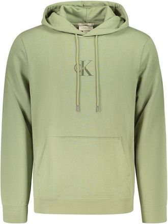 Calvin Klein Green Cotton Mens Sweatshirt