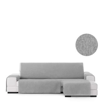 Eysa Funda chaise longue derecha vista frontal gris 240 cm