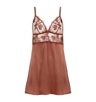 Huit Poeme Prestige Nuisette in Brown at Nordstrom, Size X-Large