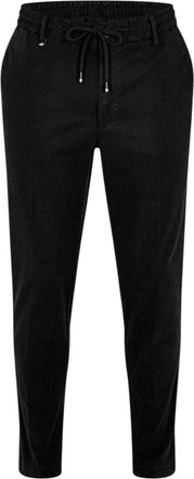 HUGO BOSS Heren Slim Broek Katoenmix (Zwart)