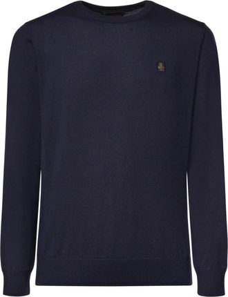 RefrigiWear Pullover Bennet - - Knitwear - Uomo - Blu - 3XL