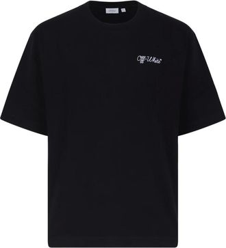 Off-white Hombre, Camisetas, Negro, Talla: 2XL