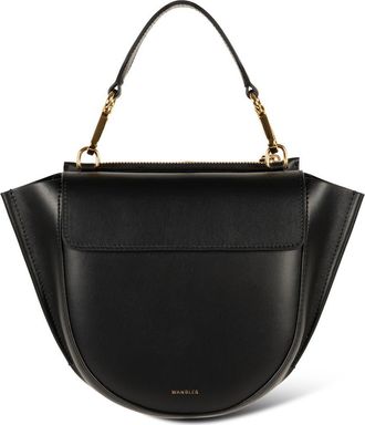 Wandler Hortensia Mini Leather Bag in Black at Nordstrom
