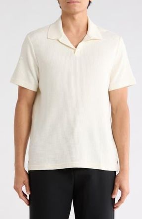 Bonobos Johnny Collar Waffle Knit Polo in Light Beige at Nordstrom Rack, Size Xx-Large