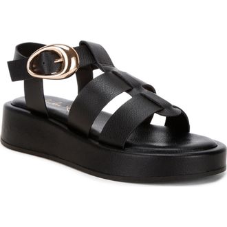 London Rag Osiha Sandal in Black at Nordstrom Rack, Size 6.5