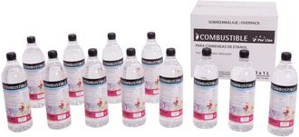 Purline Combustible Natural Con Aromas 12 Botellas 1l Liq-airfresh