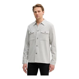 Lindbergh Hombre, Camisas, Gris, Talla: M