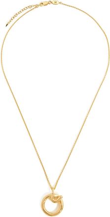 Missoma O Initial 18kt Gold-plated Necklace