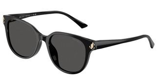 Jimmy Choo London JC5057D Asian Fit 500087 Womens Sunglasses Black Size 55