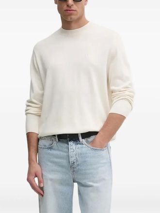 A|X Armani Exchange Maglione girocollo - Bianco