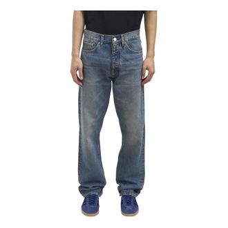 Sunflower Straight Jeans, male, Blue, Size: W32 Standard Jeans