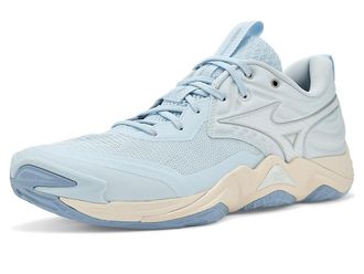 Mizuno Wave Momentum 4 Elite Cross Training Shoes Ancient Water/White : Mens 12.5 - Womens 14 Medium, Synthetic