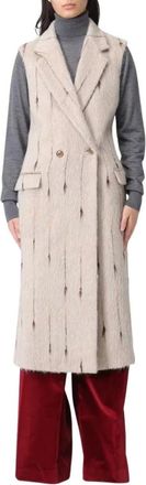 Drumohr Jas - Dames - Bodywarmers - Beige - L - Jassen