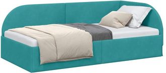 vidaXL Estructura De Cama En Esquina Tuquesa 80 Cm X 200 Cm Vidaxl
