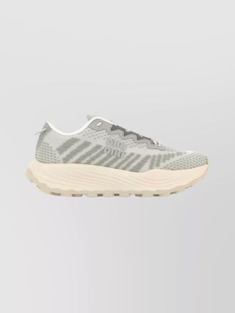 Miu Miu two-tone fabric low-top sneakers