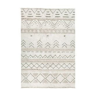 Lorena Canals Alfombra lavable de lana gris 140x200