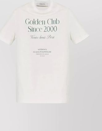 Golden Goose journey mans t-shirt graphic print