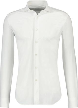 Xacus Overhemden, Heren, Wit, 3Xl, Wit Overhemd Lange Mouw