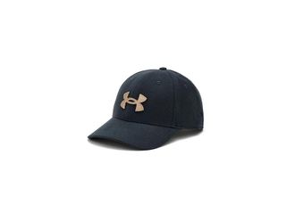 Under Armour Blitzing Low Brushed Adjustable Mens Hat Beanies Anthracite/Camel, Cotton