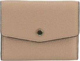 Pourchet Petit Porte-Monnaie - Dames - Portefeuilles - Beige - ONE Size - Leer - Accessoires
