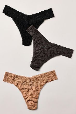 Hanky Panky Original Rise Thong, Set of 3