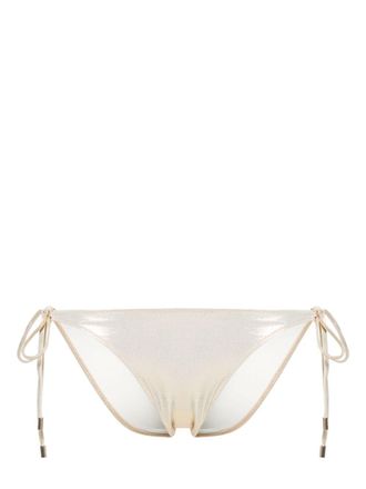Melissa Odabash Slip bikini Kay West metallizzato - Oro