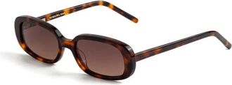 Kaleos Stirling 003 Zonnebril - Dames - Zonnebrillen - Bruin - 53 MM - Accessoires