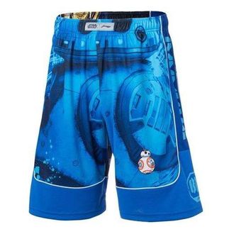 Li-Ning x Star Wars BadFive Basketball Shorts Blue Multi AAPQ241-4