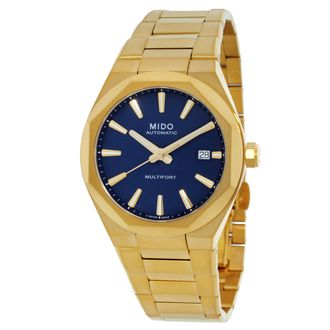 Mido Multifort 8 One Crown Automatic Blue Dial Mens Watch M055.507.33.041.00