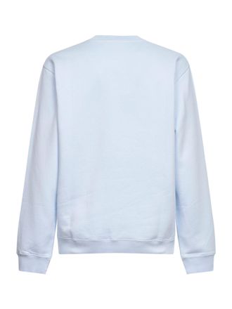 Jacquemus Mens Light Blue Organic Cotton Fleece Sweatshirt Sweatshirts Sweater