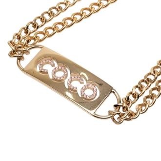 Chanel Pre-owned Belts, female, Yellow, Size: ONE SIZE Pre-owned Metal Belt