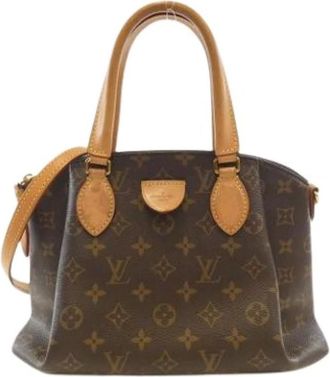 Louis Vuitton Pre-owned Handbags, female, Brown, Size: ONE SIZE Pre-owned Rivoli PM