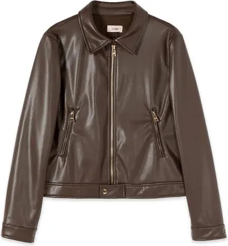 Oltre Jassen, Dames, Bruin, 3Xl, Leather Jassen