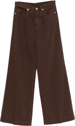Nine In The Morning Nadia Broeken - Dames - Jeans - Bruin - Maat: W29 Katoen