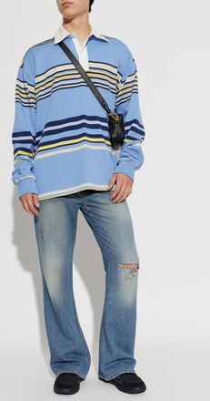 Amiri Jeans With Vintage Effect, Mens, Blue
