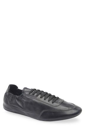 Prada Collapse Low Top Sneaker in Nero at Nordstrom, Size 10.5Us