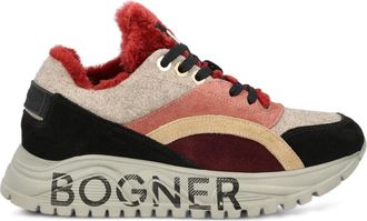 Bogner Malaga 21 sneakers met logoprint - Beige